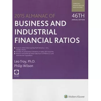 Almanac of Business and Industrial Financial Ratios 2015
