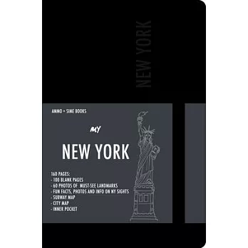 New York Visual Notebook: Black Night