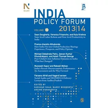 India Policy Forum 2013-14