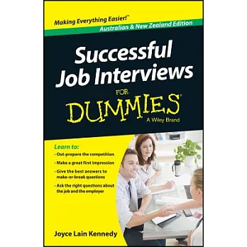 Successful Job Interviews for Dummies - Australia / Nz