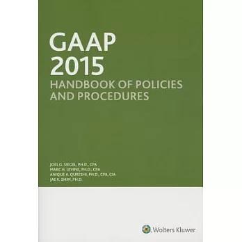 GAAP Handbook of Policies and Procedures 2015