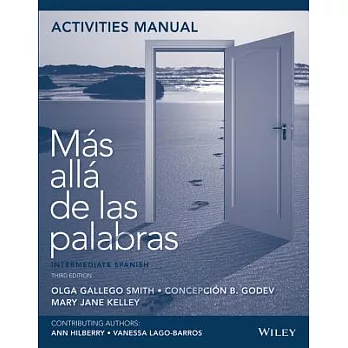 Activities Manual to Accompany Mas Alla de Las Palabras: Intermediate Spanish, 3e with Lab Audio Registration Card