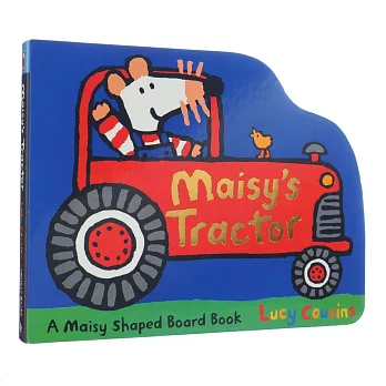 小鼠波波交通工具造型硬頁書：拖拉機Maisy’s Tractor: A Maisy Shaped Board Book