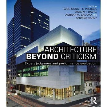 Architecture Beyond Criticism: Expert Judgment and Performance Evaluation