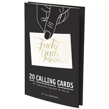 Calligraphuck Calling Cards