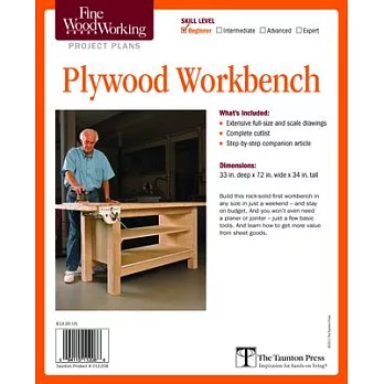 Fine Woodworking’s Plywood Workbench Plan