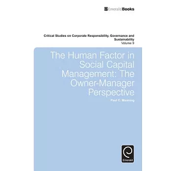 The Human Factor in Social Capital Management