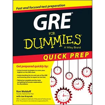 GRE for Dummies Quick Prep
