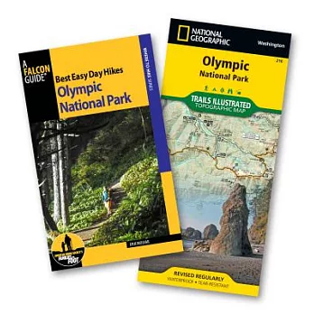 Best Easy Day Hiking Guide and Trail Map Bundle: Olympic National Park [With Map]