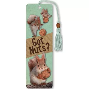 Got Nuts? Beaded Bookmark