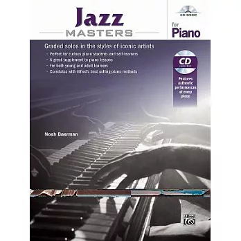 Jazz Masters for Piano: Graded solos in the styles of iconic artists