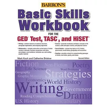Basic Skills Workbook for the GED Test, TASC, and HiSET