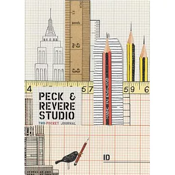 Peck & Revere Studio Two-pocket Journal