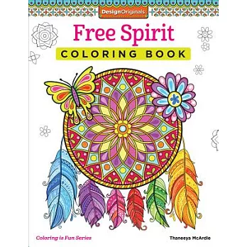 Free Spirit Adult Coloring Book