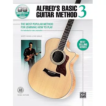 Alfred’s Basic Guitar Method 3: The Most Popular Method for Learning How to Play