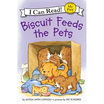 Biscuit feeds the pets /