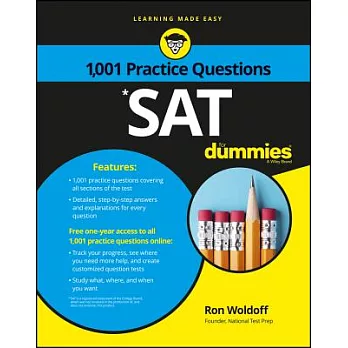 1,001 SAT Practice Problems for Dummies