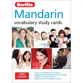 Berlitz Language - Mandarin Study Cards