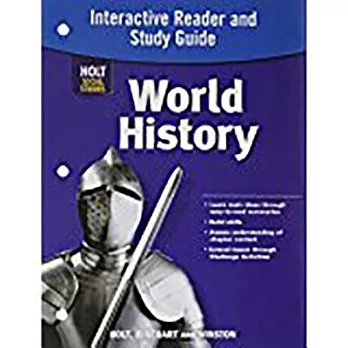 Holt Social Studies World Hisory: Interactive Reader and Study Guide