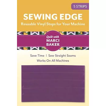 Sewing Edge - Reusable Vinyl Stops for Your Machine: 5 Strips