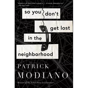 So You Don’t Get Lost in the Neighborhood