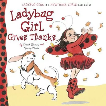 Ladybug girl gives thanks /