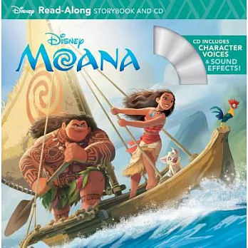 海洋奇緣 Moana 故事讀本+CD