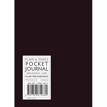 Black Pocket Plain & Simple Journal