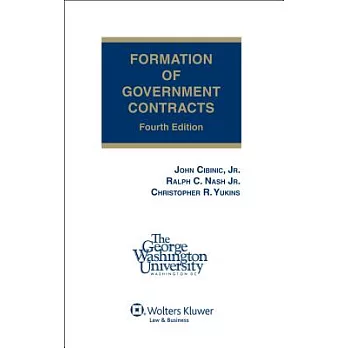 Formation of Government Contracts: With Tables
