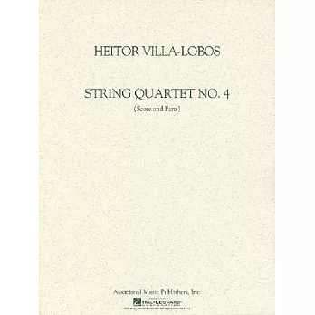 String Quartet No. 4: Score and Parts