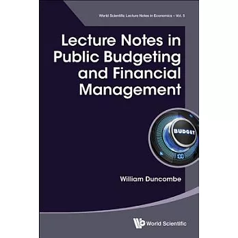 Lecture Notes in Public Budgeting and Financial Management