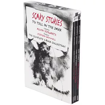 Scary Stories Paperback Box Set: The Complete 3-Book Collection with Classic Art by Stephen Gammell