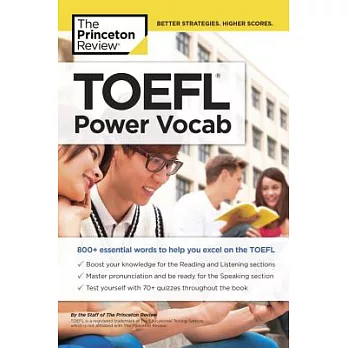 TOEFL Power Vocab: 800+ Essential Words to Help You Excel on the TOEFL