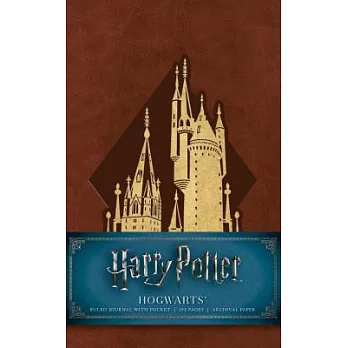 Harry Potter Hogwarts Ruled Pocket Journal