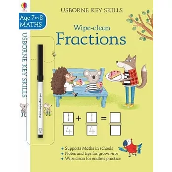 Wipe-Clean Fractions 7-8