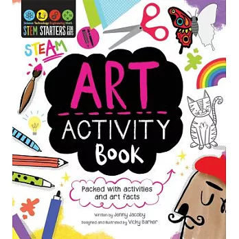 Art activity book  : packed with activities and art facts