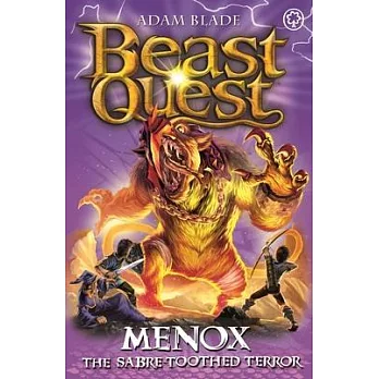 Beast Quest: Menox the Sabre-Toothed Terror: Series 22 Book 1