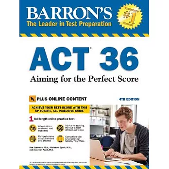 Barron’s ACT 36: Aiming for the Perfect Score