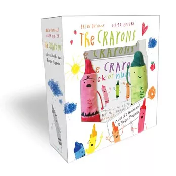 The Crayons: A Set of Books and Finger Puppets