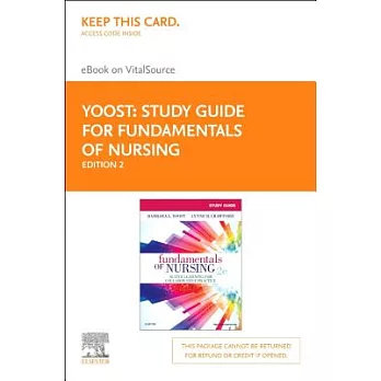 Fundamentals of Nursing Elsevier Ebook on Vitalsource Retail Access Card