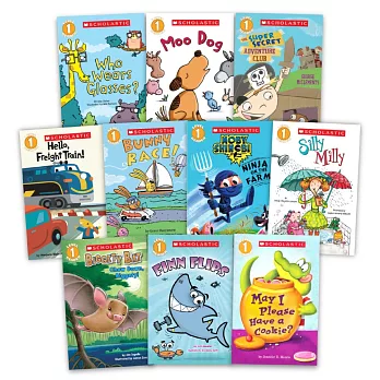 Scholastic Leveled Readers: Level 1  Collection（10本書+ 1CD）