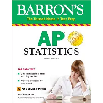 Barron’s Ap Statistics With Online Tests: With Bonus Online Tests