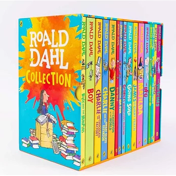 羅德．達爾經典故事珍藏套書（16冊）Roald Dahl 16 Copy Complete Collection