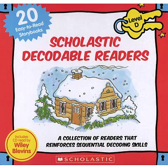 Decodable Readers Box Set Level D彩色版 (20本書+ 附音檔）