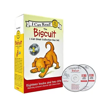 Biscuit入門有聲讀本套書（18冊＋2CD合售）Biscuit Book and CD Box Set