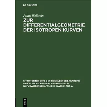 Zur Differentialgeometrie der isotropen Kurven