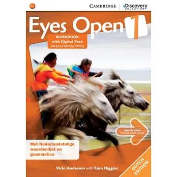 Eyes Open Level 1 Workbook with Online Practice (Dutch Edition)