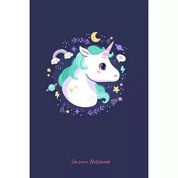 Unicorn Notebook: Unicorn Notebook for girls kawaii Unicorn