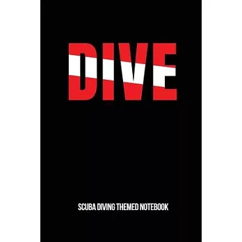 Dive Scuba Diving Themed Notebook: 6x9in Dot Graph Paper Notebook Diver Notepad Paperback Log-Book Sheets Planner Pages Students School College