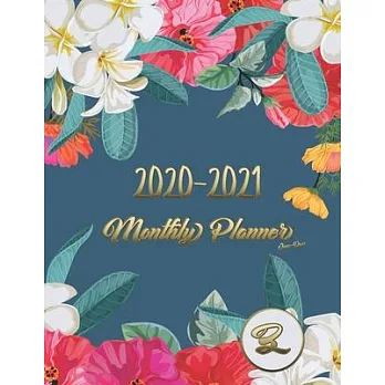博客來-2020-2021 JAN-DEC Monthly Planner: JAN 2020-DEC 2021 2 Year Daily ...